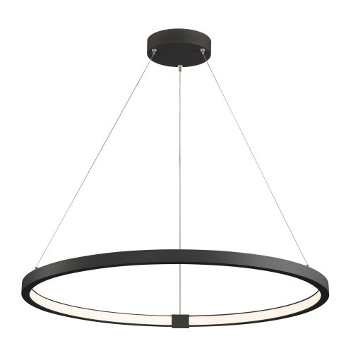 SLV ONE 80 DALI Indoor LED pendelarmatuur zwart - Slv 1002911 1 h rgb - 20023505