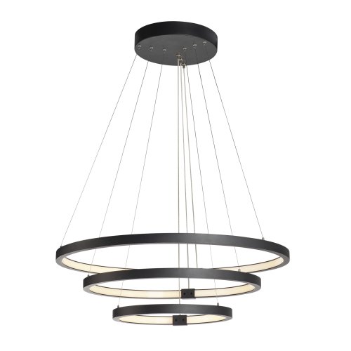 SLV ONE TRIPLE DALI Indoor LED pendelarmatuur zwart - Slv 1002913 2 rgb - 20023507