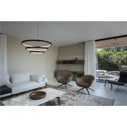 SLV ONE TRIPLE DALI Indoor LED pendelarmatuur zwart - Slv 1002913 a2 h rgb - 20023507