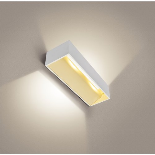 SLV LOGS IN L Indoor LED wandopbouwarmatuur wit 2000-3000K DIM-TO-WARM - Slv 1002929 ma1 rgb - 20023516