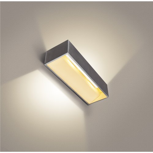 SLV LOGS IN L Indoor LED wandopbouwarmatuur aluminium/wit 2000-3000K DIM-T - Slv 1002930 ma1 rgb - 20023517