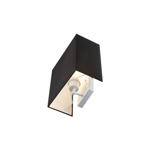 SLV ACCANTO SQUARE E27 Indoor wandopbouwarmatuur zwart - Slv 1002942 2 rgb - 20023527