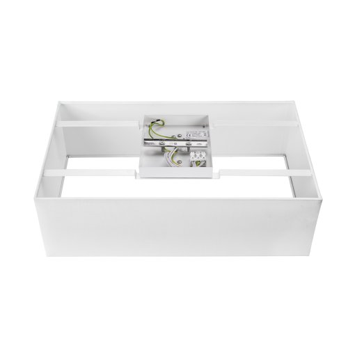 SLV ACCANTO SQUARE E27 Indoor plafondopbouwarmatuur wit - Slv 1002945 d1 rgb - 20023528
