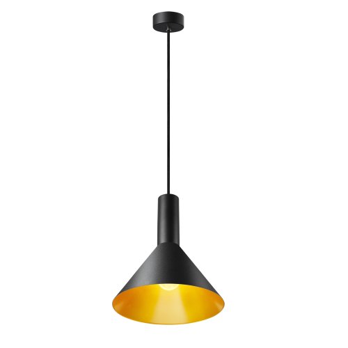SLV PHELIA 275 E27 Indoor pendelarmatuur zwart/goud - Slv 1002949 2 rgb - 20023531