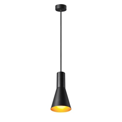 SLV PHELIA 130 E27 Indoor pendelarmatuur zwart/goud - Slv 1002951 2 rgb - 20023533