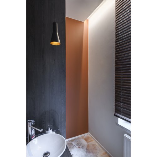 SLV PHELIA 130 E27 Indoor pendelarmatuur zwart/goud - Slv 1002951 a1 rgb - 20023533