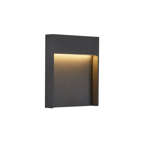 SLV FLATT Outdoor LED wandopbouwarmatuur CCT 3000/4000K IP65 antraciet - Slv 1002952 1 h rgb - 20023534