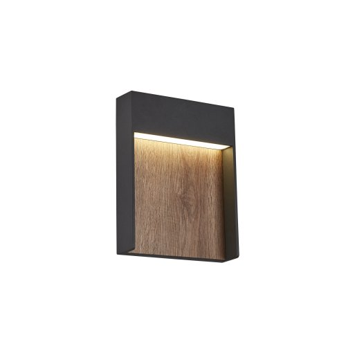 SLV FLATT Outdoor LED wandopbouwarmatuur CCT 3000/4000K IP65 antraciet/bru - Slv 1002953 2 rgb - 20023535