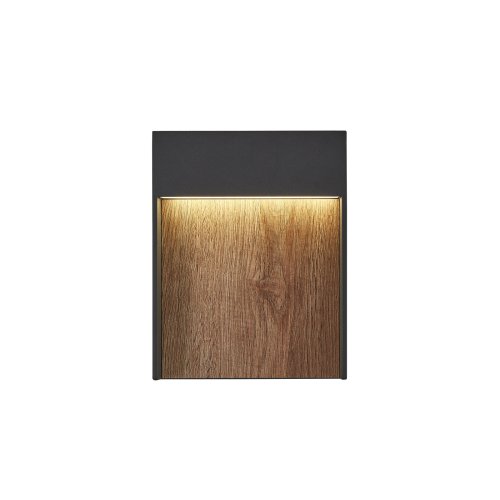 SLV FLATT Outdoor LED wandopbouwarmatuur CCT 3000/4000K IP65 antraciet/bru - Slv 1002953 3 rgb - 20023535