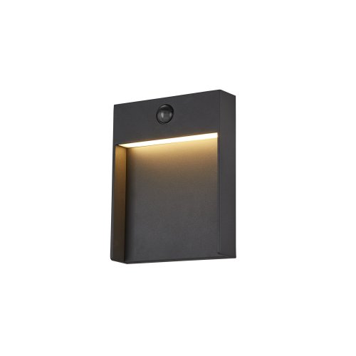 SLV FLATT SENSOR Outdoor LED wandopbouwarmatuur CCT 3000/4000K IP54 antrac - Slv 1002954 2 rgb - 20023536
