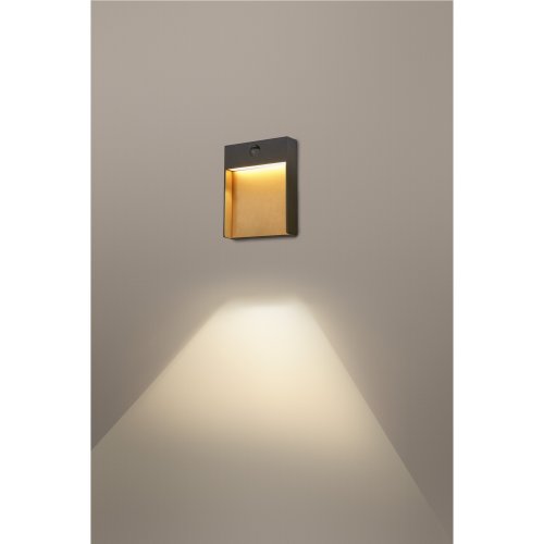 SLV FLATT SENSOR Outdoor LED wandopbouwarmatuur CCT 3000/4000K IP54 antrac - Slv 1002954 ma1 rgb - 20023536