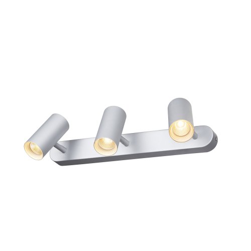 SLV NOBLO III Indoor LED plafondopbouwarmatuur 2700K zilver - Slv 1002978 3 rgb - 20023552