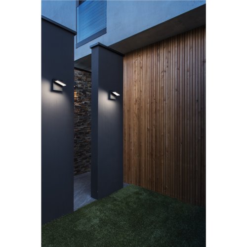 SLV ABRIDOR Outdoor LED wandopbouwarmatuur IP55 antraciet 3000/4000K - Slv 1002989 a1 rgb - 20023559