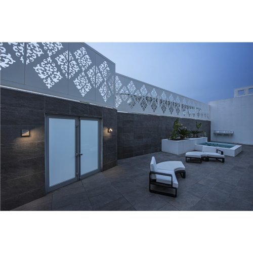 SLV ABRIDOR SENSOR Outdoor LED wandopbouwarmatuur IP55 antraciet 3000/4000 - Slv 1002990 a1 h rgb - 20023560