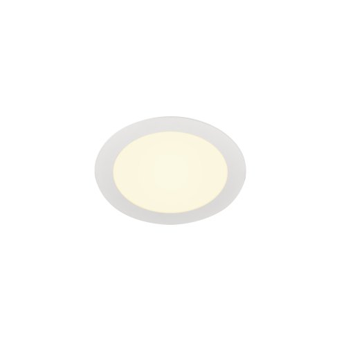 SLV SENSER 18 Indoor LED plafondinbouwarmatuur rond wit 3000K - Slv 1003009 1 h rgb - 20023572
