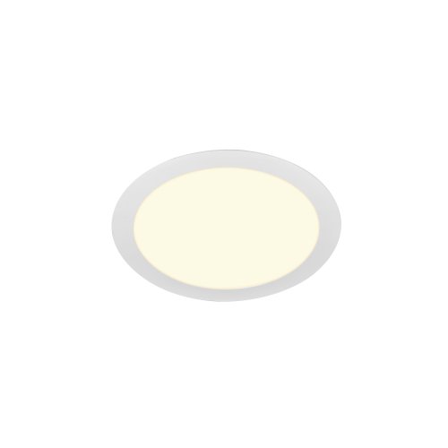 SLV SENSER 24 Indoor LED plafondinbouwarmatuur rond wit 3000K - Slv 1003010 1 h rgb - 20023573