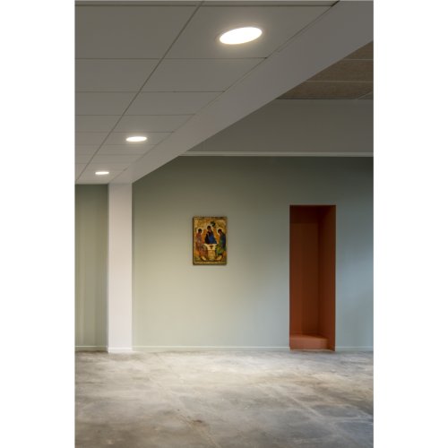 SLV SENSER 24 Indoor LED plafondinbouwarmatuur rond wit 3000K - Slv 1003010 a1 h rgb - 20023573