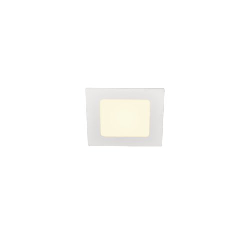 SLV SENSER 12 Indoor LED plafondinbouwarmatuur vierkant wit 3000K - Slv 1003011 1 h rgb - 20023574