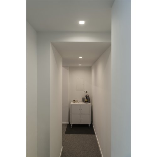 SLV SENSER 12 Indoor LED plafondinbouwarmatuur vierkant wit 3000K - Slv 1003011 a1 h rgb - 20023574