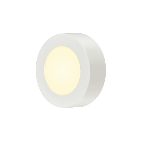 SLV SENSER 12 Indoor LED plafondopbouwarmatuur rond wit 3000K - Slv 1003014 2 rgb - 20023577