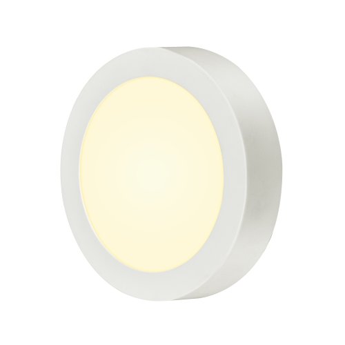 SLV SENSER 18 Indoor LED plafondopbouwarmatuur rond wit 3000K - Slv 1003015 2 rgb - 20023578