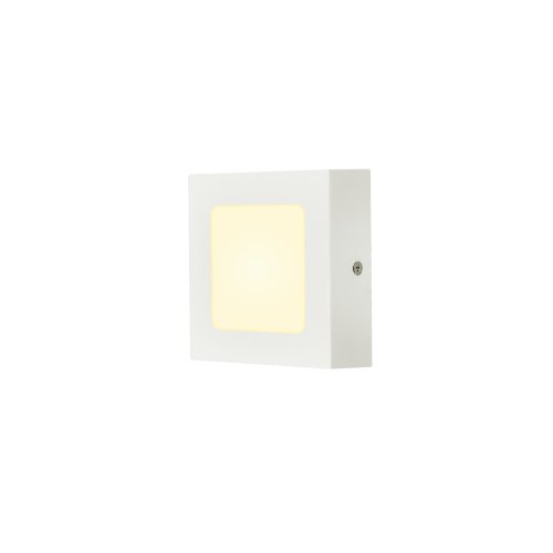 SLV SENSER 12 Indoor LED plafondopbouwarmatuur vierkant wit 3000K - Slv 1003017 2 rgb - 20023580