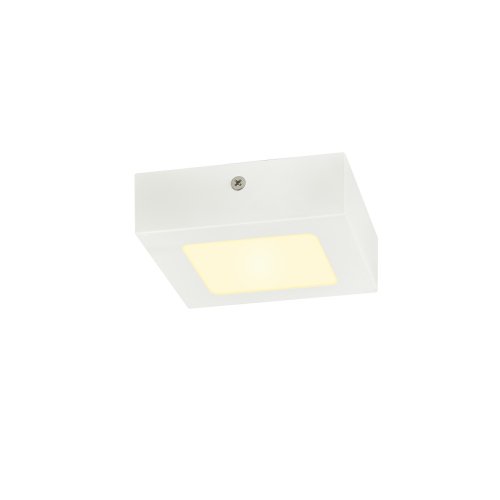 SLV SENSER 12 Indoor LED plafondopbouwarmatuur vierkant wit 3000K - Slv 1003017 3 rgb - 20023580