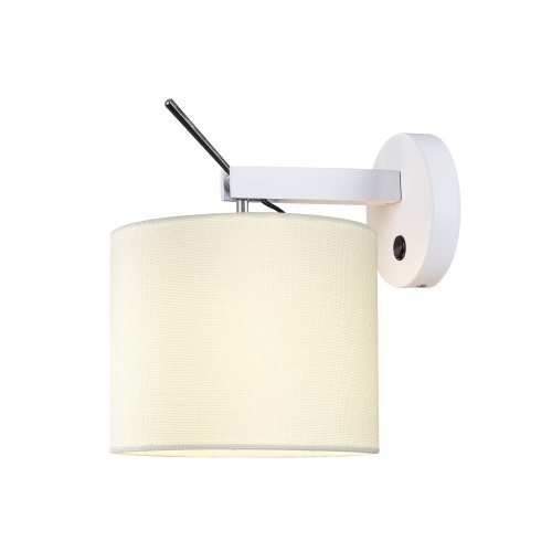 SLV FENDA E27 Indoor wandopbouwarmatuur wit zonder kap - Slv 1003035 2 rgb - 20023590
