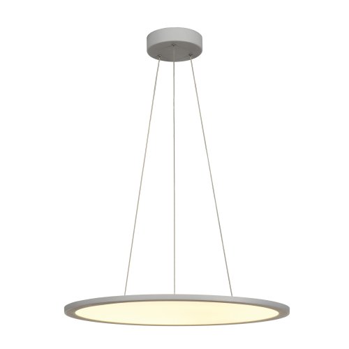SLV PANEL 60 DALI Indoor LED pendelarmaturen rond grijs 3000K - Slv 1003046 1 h rgb - 20023597