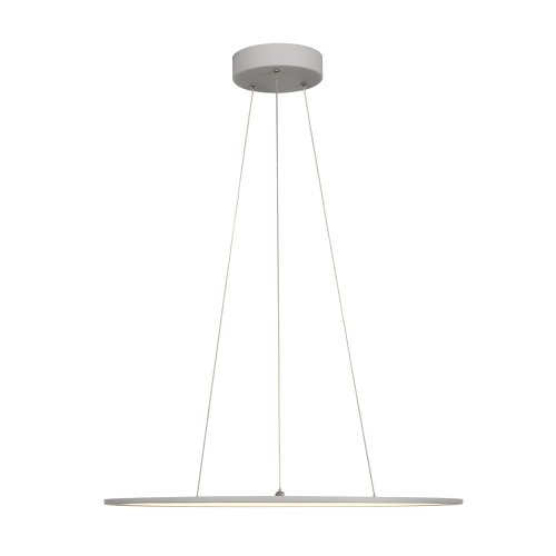SLV PANEL 60 DALI Indoor LED pendelarmaturen rond grijs 3000K - Slv 1003046 2 rgb - 20023597