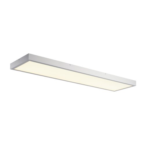 SLV PANEL DALI Indoor LED plafondopbouwarmaturen 1200x300 mm grijs 4000K - Slv 1003055 1 h rgb - 20023604