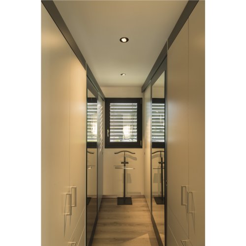 SLV NEW TRIA 68 I CS Indoor LED plafondinbouwarmatuur zwart rond 2700K 38&deg; - Slv 1003058 a1 h rgb - 20023606