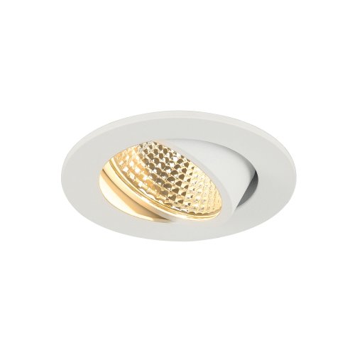 SLV NEW TRIA 68 I CS Indoor LED plafondinbouwarmatuur wit rond 2700K 38&deg; i - Slv 1003059 1 h rgb - 20023607