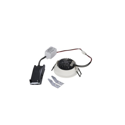 SLV NEW TRIA 68 I CS Indoor LED plafondinbouwarmatuur wit rond 2700K 38&deg; i - Slv 1003059 2 rgb - 20023607