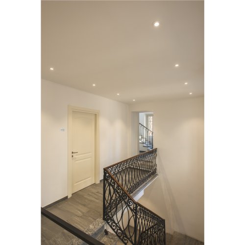 SLV NEW TRIA 68 I CS Indoor LED plafondinbouwarmatuur wit rond 2700K 38&deg; i - Slv 1003059 a1 h rgb - 20023607