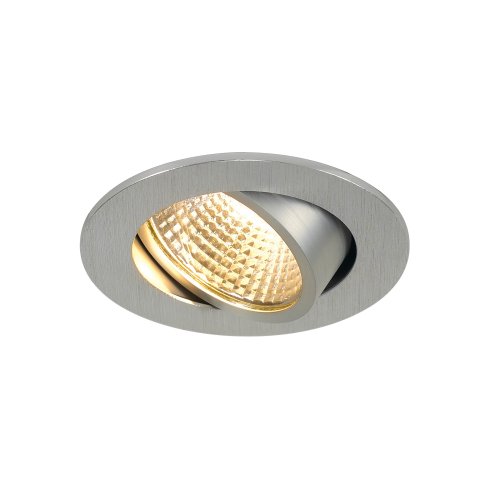 SLV NEW TRIA 68 I CS Indoor LED plafondinbouwarmatuur aluminium rond 2700K - Slv 1003060 1 h rgb - 20023608