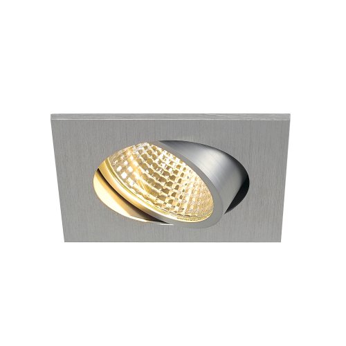 SLV NEW TRIA 68 I CS Indoor LED plafondinbouwarmatuur aluminium vierkant 2 - Slv 1003064 1 h rgb - 20023612