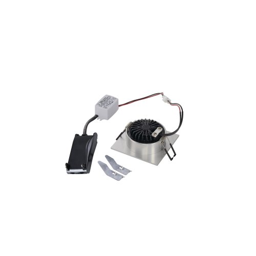 SLV NEW TRIA 68 I CS Indoor LED plafondinbouwarmatuur aluminium vierkant 2 - Slv 1003064 2 rgb - 20023612