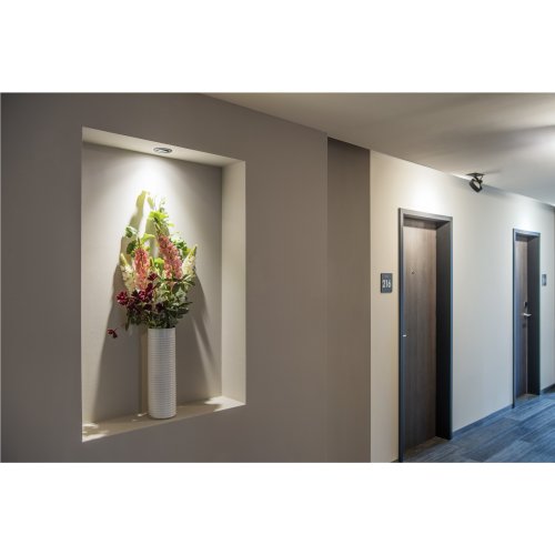 SLV NEW TRIA 68 I CS Indoor LED plafondinbouwarmatuur aluminium 2700K rond - Slv 1003067 a1 h rgb - 20023615