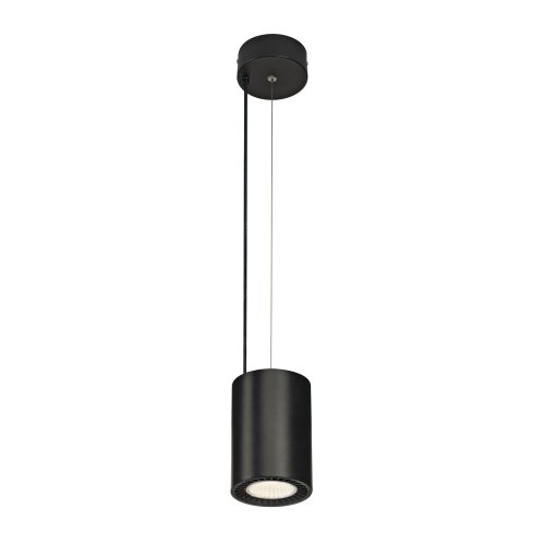 SLV SUPROS PD Indoor LED pendelarmatuur, rond, zwart, 3000K, 60&deg; reflector - Slv 1003279 1 h rgb - 20023629