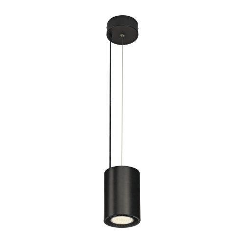 SLV SUPROS PD Indoor LED pendelarmatuur, rond, zwart, 4000K, 60&deg; reflector - Slv 1003281 1 h rgb - 20023631