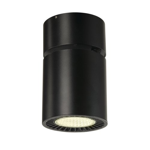 SLV SUPROS CL Indoor LED plafondopbouwarmatuur, rond, zwart, 4000K, 60&deg; re - Slv 1003285 2 rgb - 20023635