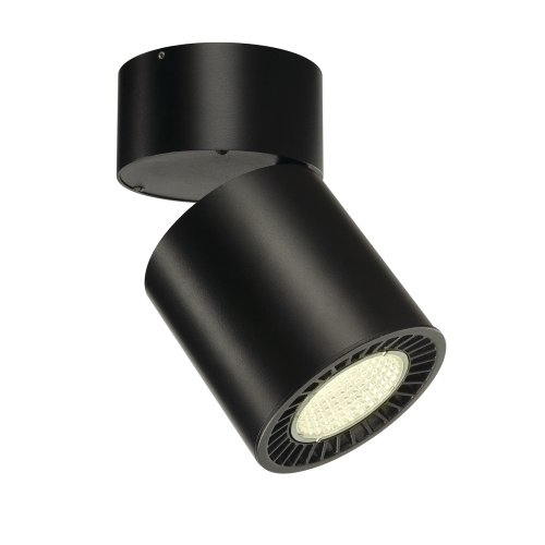SLV SUPROS MOVE CL Indoor LED plafondopbouwarmatuur, rond, zwart, 4000K, 6 - Slv 1003287 1 h rgb - 20023637