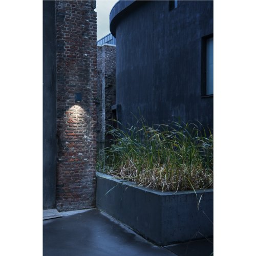 SLV ENOLA SQUARE M single Outdoor LED wandopbouwarmatuur antraciet CCT 300 - Slv 1003417 a1 h rgb - 20023646