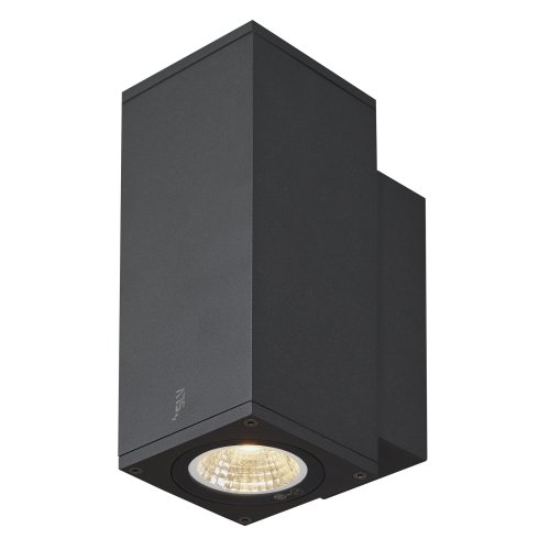 SLV ENOLA SQUARE UP/DOWN S Outdoor LED wandopbouwarmatuur antraciet CCT 30 - Slv 1003418 2 rgb - 20023647