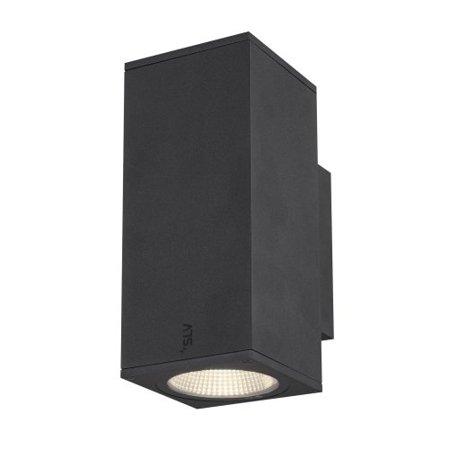 SLV ENOLA SQUARE UP/DOWN M Outdoor LED wandopbouwarmatuur antraciet CCT 30 - Slv 1003419 3 rgb - 20023648