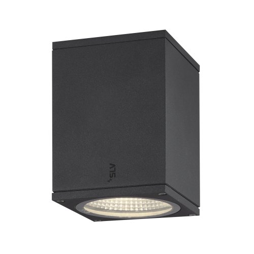 SLV ENOLA SQUARE S Outdoor LED plafondopbouwarmatuur antraciet CCT 3000/40 - Slv 1003420 3 rgb - 20023649