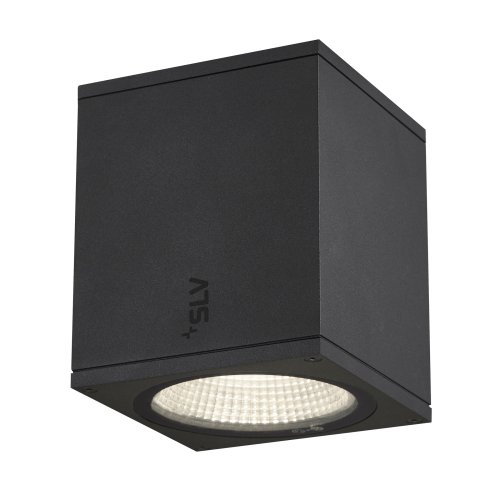 SLV ENOLA SQUARE M Outdoor LED plafondopbouwarmatuur antraciet CCT 3000/40 - Slv 1003421 3 rgb - 20023650