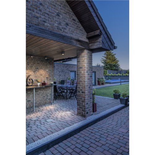 SLV ENOLA SQUARE M Outdoor LED plafondopbouwarmatuur antraciet CCT 3000/40 - Slv 1003421 a1 h rgb - 20023650