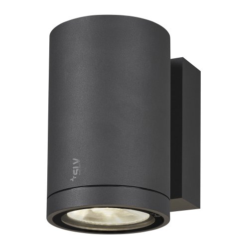 SLV ENOLA ROUND M single Outdoor LED wandopbouwarmatuur antraciet CCT 3000 - Slv 1003423 1005205 3 rgb - 20023652